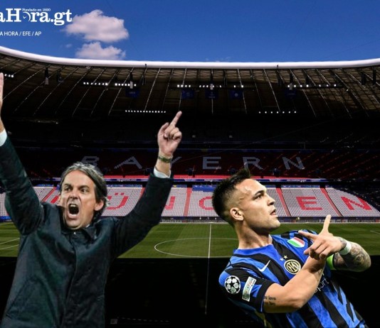 El Inter de Milán se disputa el trofeo más prestigioso del Viejo Continente, la EUEFA Champions League, Foto La Hora: AP- EFE. Diseño- Roberto Altán.