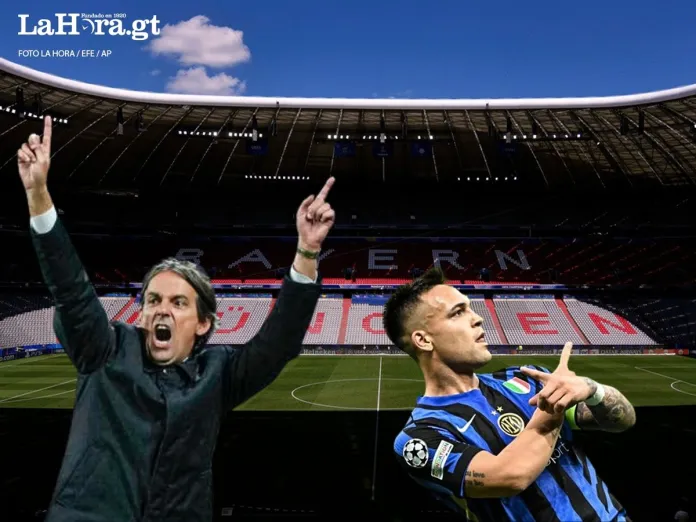 Champions League (1) El Inter de Milán se disputa el trofeo más prestigioso del Viejo Continente, la EUEFA Champions League, Foto La Hora: AP- EFE. Diseño- Roberto Altán.
