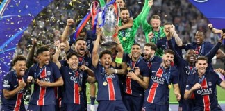 PSG conquistó por primera vez en su historia la Champions League. Foto La Hora: EFE