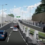 Municipalidad de Mixco adjudicó por segunda vez el proyecto de construcción del paso a desnivel que se pretende construir sobre la cuchilla del cruce hacia la colonia El Milagro. Arte La Hora: Alejandro Ramírez