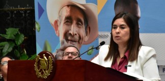 Claudia Palencia Viceministra de MinGob