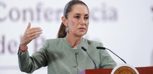 Sheinbaum, cuestionó a EE. UU. de "negociar" con terroristas. Foto La Hora: EFE