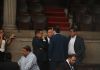 #LHActualiza: Mientras sesión plenaria inicia, manifestantes con rostros tapados se retiran