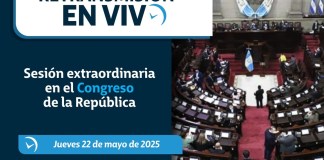 El Congreso de la República celebra hoy la primera sesión plenaria extraordinaria del período de receso. Foto La Hora: AGN.