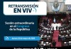 El Congreso de la República celebra hoy la primera sesión plenaria extraordinaria del período de receso. Foto La Hora: AGN.