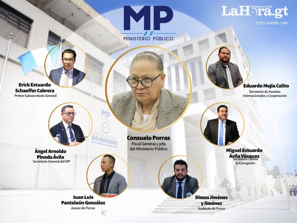 Consuelo Porras y su circulo de confianza