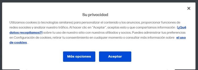 Cookies informáticas: Qué pasa cuando se aceptan en las computadoras
