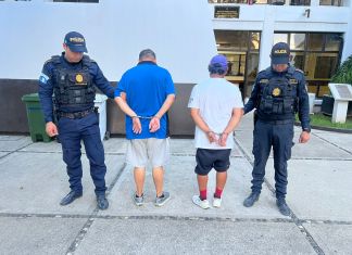 PNC captura a dos supuesto coyote que trasladaban 7 migrantes haitianos por Chiquimula