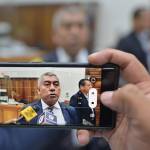 Rafael Curruchiche, jefe de la FECI, afirma que pronto presentaran resultados por caso Sputnik V. Foto La Hora: Fabricio Alonzo