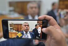 Rafael Curruchiche, jefe de la FECI, afirma que pronto presentaran resultados por caso Sputnik V. Foto La Hora: Fabricio Alonzo