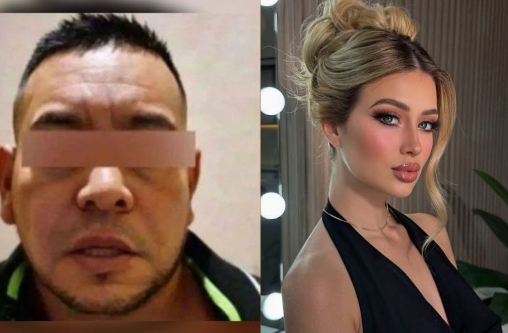 Miembro del CJNG conocido con el alias RR y la influencer Mexicana Valeria Márquez. Foto La Hora: El Milenio / Instagram Valeria Márquez