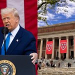 La administración del presidente Donald Trump se dispone a cancelar todos los contratos federales restantes del gobierno federal con la Universidad de Harvard. Foto La Hora: EFE.