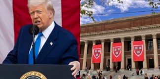 La administración del presidente Donald Trump se dispone a cancelar todos los contratos federales restantes del gobierno federal con la Universidad de Harvard. Foto La Hora: EFE.