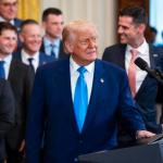 El presidente de Estados Unidos, Donald Trump. Foto La Hora: EFE Archivo.