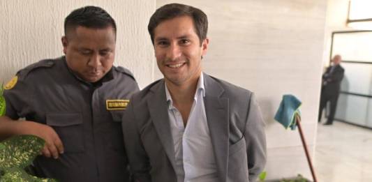 El abogado Eduardo Masaya fue trasladado al Preventivo de la zona 18 en la madrugada de este viernes. Foto La Hora: Fabricio Alonzo