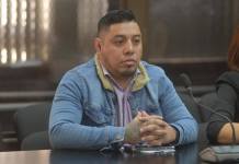 Edwin Granados Petz, supuesto líder de "Los R" aceptó cargos. Foto La Hora: Fabricio Alonzo