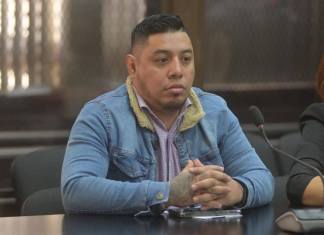 Edwin Granados Petz, supuesto líder de "Los R" aceptó cargos. Foto La Hora: Fabricio Alonzo