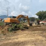 Caminos ejecuta plan para mitigar problemas de inundaciones en el km. 36 de la CA-9 Sur
