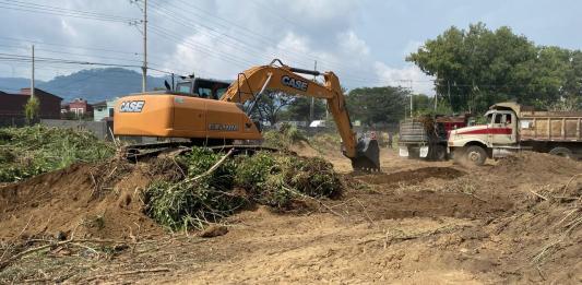 Caminos ejecuta plan para mitigar problemas de inundaciones en el km. 36 de la CA-9 Sur