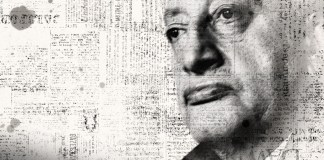 Escritor guatemalteco y ganador de premio nobel de literatura Miguel Ángel Asturias. Arte La Hora: Alejandro Ramirez