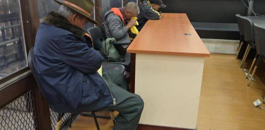 Tres exPAC fueron condenados a 40 años de prisión por violaciones a mujeres de la comunidad Achí. Foto La Hora: Fabricio Alonzo