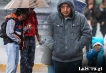 Acercamiento de frentes fríos en el territorio nacional. Foto La Hora: Archivo.