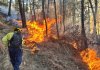 En los departamentos donde hay altas temperaturas, se registran más incendios. Foto La Hora: Conred.