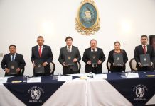 El 6 de mayo, autoridades del OJ y STOJ firmaron a puerta cerrada el nuevo pacto colectivo. Foto La Hora: OJ