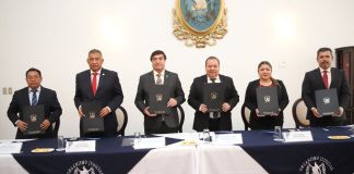 El 6 de mayo, autoridades del OJ y STOJ firmaron a puerta cerrada el nuevo pacto colectivo. Foto La Hora: OJ