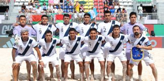 Guatemala pierde contra Bielorrusia y se despide del Mundial de Seychelles. Foto La Hora: Fedefut.