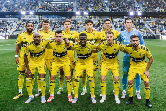 Nicholas Hagen volvió a ser titular con el Columbus Crew
