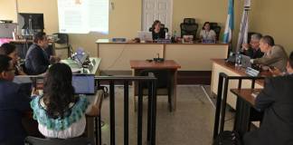 Tribunal Séptimo de Sentencia Penal conoce las conclusiones en el caso Hogar Seguro. Foto La Hora: Fabricio Alonzo
