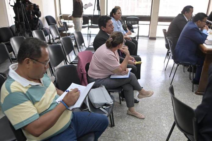 El Tribunal Séptimo de Sentencia Penal fijo el 15 de mayo para conocer las conclusiones del juicio por el caso Hogar Seguro. Foto La Hora: Fabricio Alonzo
