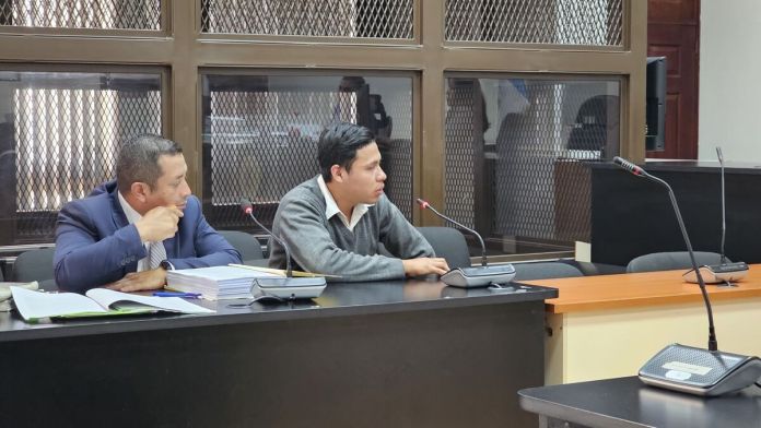 El bombero Jorge Callejas fue ligado a proceso luego que se repitiera la audiencia de primera declaración en su contra. Foto La Hora: Cortesía