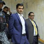 Jorge Santos, exdirector de informática del TSE, fue trasladado al Preventivo de la zona 18 el pasado lunes. Foto La Hora: Fabricio Alonzo