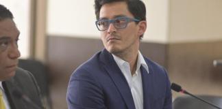 MP solicitó que exdirector de informática del TSE, Jorge Santos, sea enviado a juicios. Foto La Hora: Fabricio Alonzo