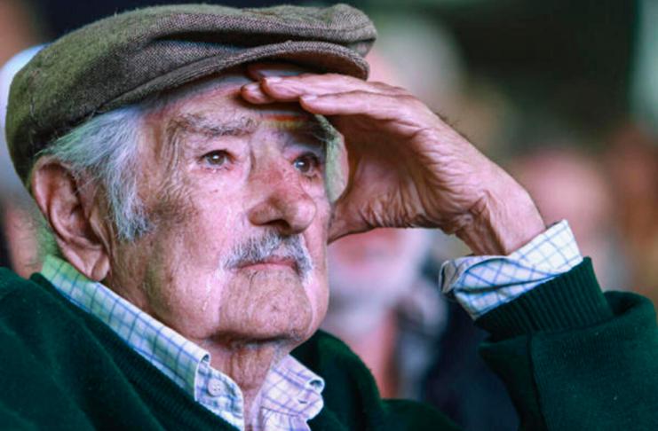 Expresidente uruguayo José 'Pepe' Mujica durante un homenaje, en Montevideo (Uruguay). Foto La Hora: EFE Archivo.
