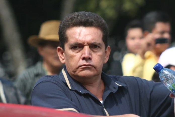 El sindicalista fue acusado de haber recibido dinero de la expresidenta Roxana Baldetti, para remodelar la Casa del Maestro, a cambio de realizar marchas a favor del gobierno de Otto Pérez Molina. Foto La Hora: Archivo 