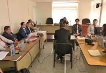 El Tribunal Décimo de Sentencia Penal recibió la documentación dentro del juicio contra el exfiscal Stuardo Campo. Foto La Hora: Fabricio Alonzo