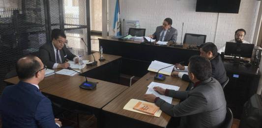 El perito propuesto por el Ministerio Público confirmó ante el Juez de Extinción de Dominio que la empresa que compró una finca para Otto Pérez Molina falseo datos en sus declaraciones. Foto La Hora: José Orozco