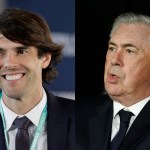 Kaká y Ancelotti
