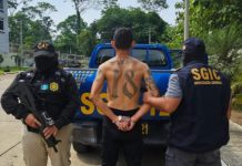 Estas son las organizaciones criminales que EE. UU. considera grupos terroristas Little Psycho Criminal, una de las clicas del "Barrio 18" con mayor incidencia en Guatemala. Foto La Hora: PNC