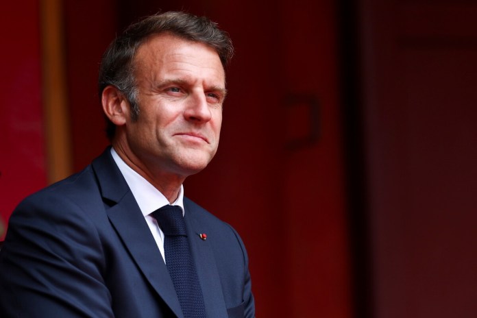 Macron esposa Macron esposa