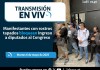 Ante la llegada de la sesión plenaria del Congreso de la República, diversos grupos de manifestantes se han hecho presentes frente al recinto bloqueado e intimidando a las personas en el lugar. Arte: Roberto Altán