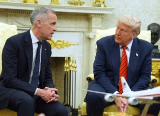 Mark Carney y Donald Trump