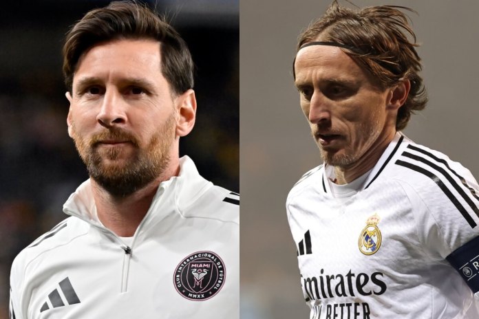 Messi y Modric
