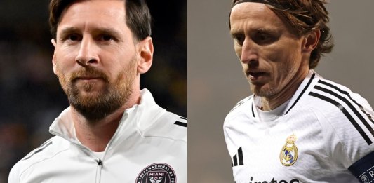 Messi y Modric