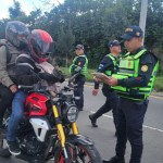 Motoristas acumulan el 52% de las multas de tránsito. Foto La Hora: Tránsito PNC.