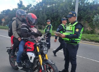 Motoristas concentran cerca del 99% de todas las multas por realizar ruidos estridentes durante 2026 Motoristas acumulan el 52% de las multas de tránsito. Foto La Hora: Tránsito PNC.