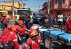Mujer fallecida tras ataque armado en zona 5. Foto La Hora: CBM